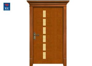 Quality Exterior Fire Rated Front Composite WPC Wood Door wholesale