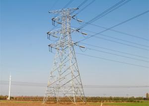 Quality Terminal 110KV Steel Electrical Transmission Tower For Power Distribution wholesale