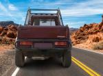 Disc Front Brake EV Pickup Truck With 300kg Load 4 Wheel Electric Car