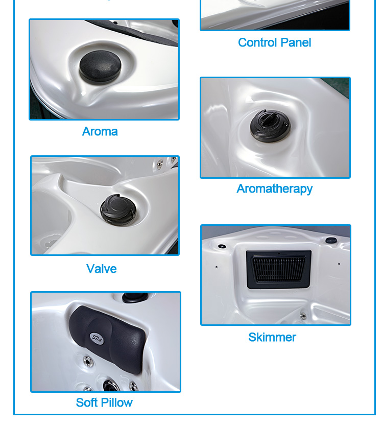 Home and Garden Spas 6 Person 40 Jet Hot