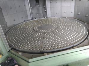 Quality Load 400kg Turntable Shot Peening Machine Casting Parts Cleaning wholesale