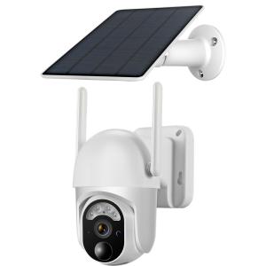Quality 360 Degree Rotational 4G Simcard PTZ CCTV Camera 4MP Solar Outdoor Camera wholesale