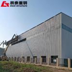 Safe Prefabricated Metal Buildings , Durable Steel Building Storage Workshop