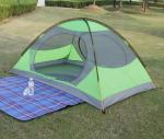 Lightweight Aluminum Alloy Poles 2-person Waterproof Dome Shelter Tent Family