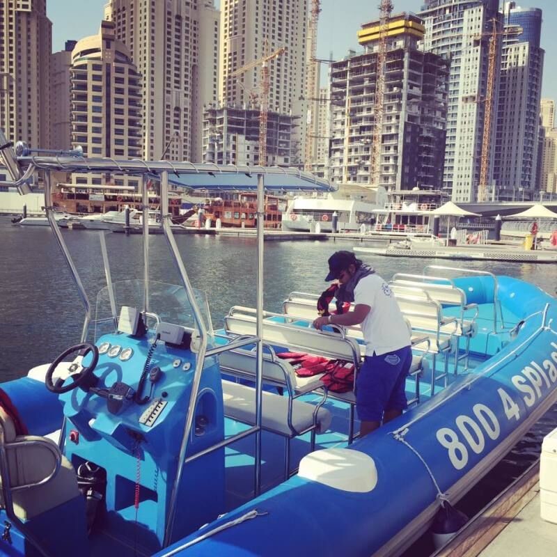 Ferrying Orca Hypalon Inflatable Sailing Boat Rib960C With Passengers Seats
