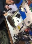 Luggage, Shoes Leather production Zipper High Car Sewing Machine in production