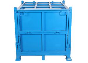Quality Heavy Duty Metal Steel Stillage Cage Pallet Bins Square 1500kg wholesale