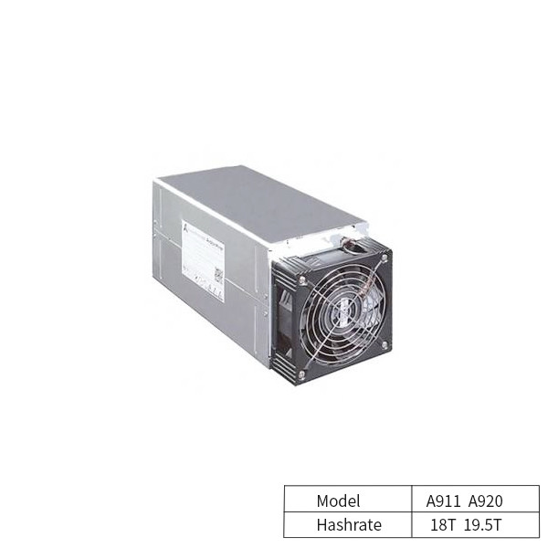 18T 19.5T BTC Canaan Avalon A9 Virtual Asic Miner A911 A920 A921 With 7nm Chips