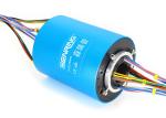 Customized 30mm OD USB Through Hole Slip Ring 360° Rotating Conduction
