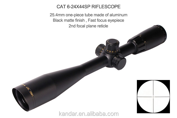 44mm Objective Diameter Tactical Prism Hunting Scope 6-24X44SP for Precise Shooting