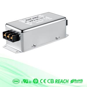 Quality EMI EMC Low Pass Power Line 3 Phase Filter 110 / 250VAC 100A wholesale