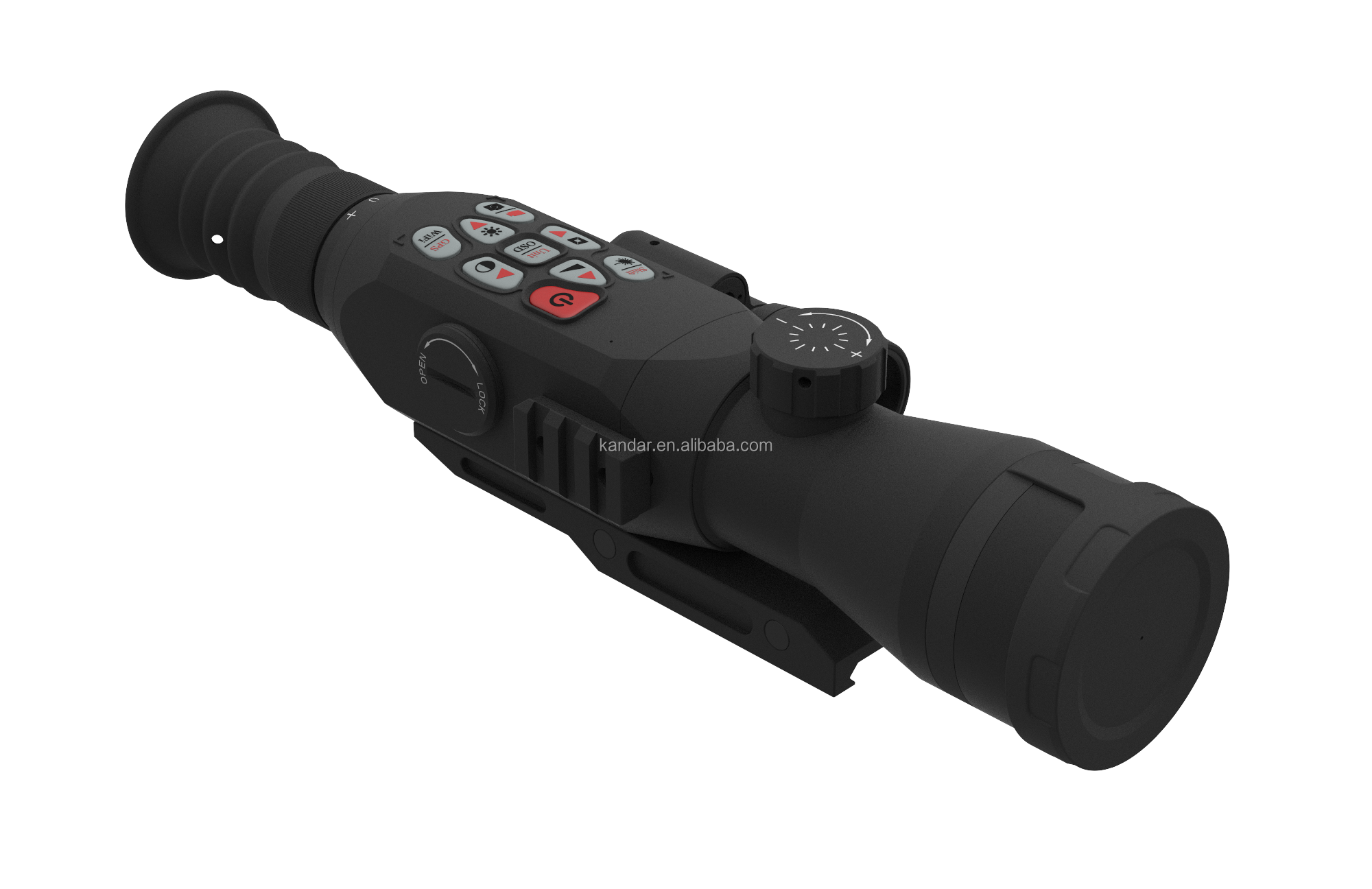 IR Wave Length 940nm E53 Digital Night Vision Scope for Outdoor Hunting APP Connected