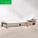 Modern Outdoor Furniture Teak Swimming Pool Sunbed Patio Beach Furniture Lounge