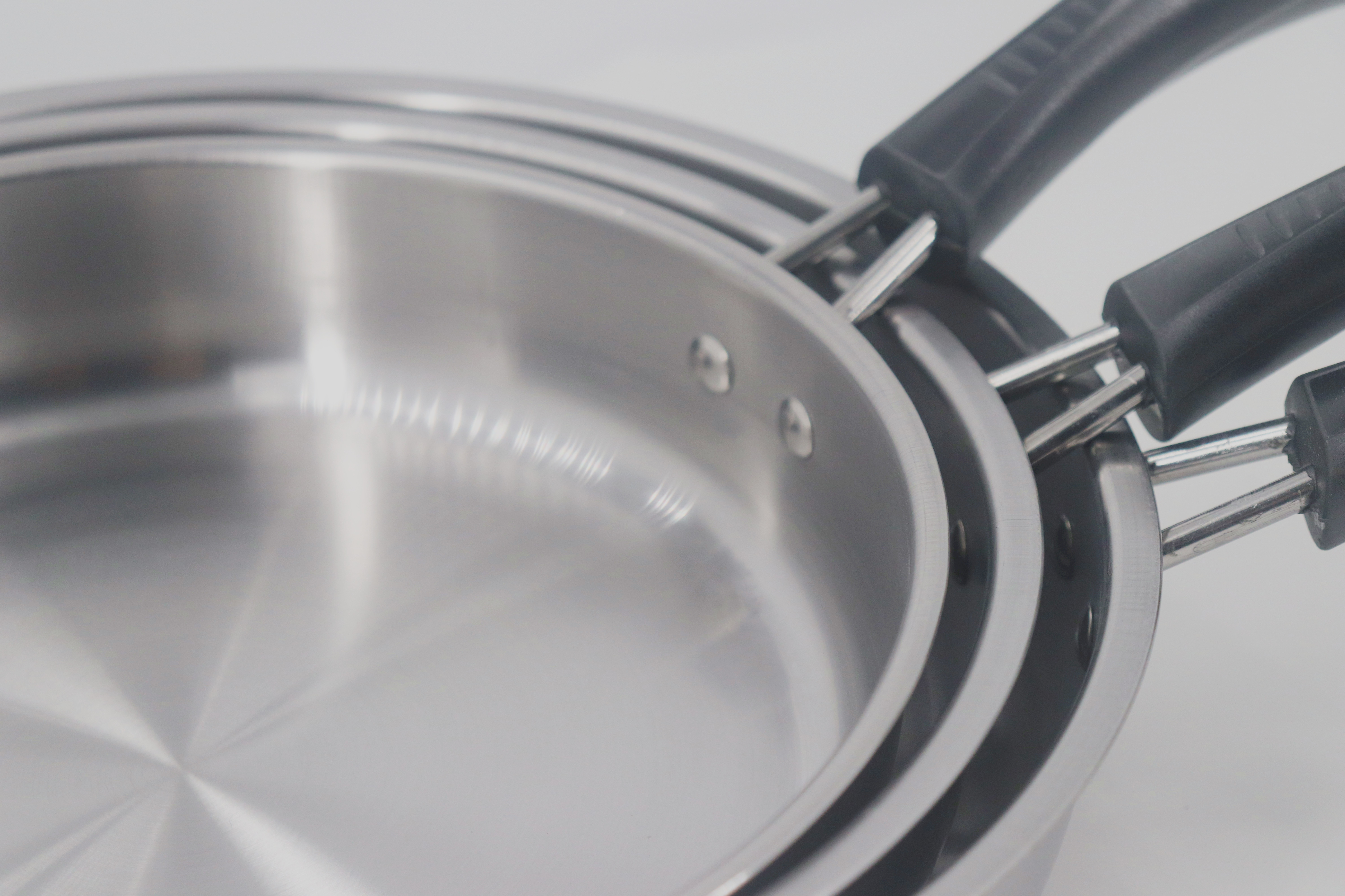 22cm 24cm 26cm Stainless Steel Non Stick Frying Pan Kitchen Cookware Food Grade
