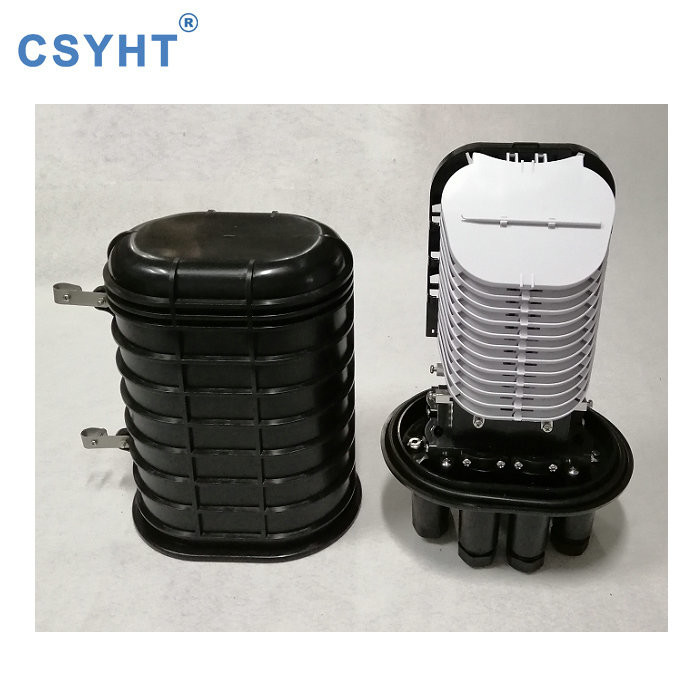 PP Plastic 288 Core IP68 Dome Fiber Optic Vertical Closure