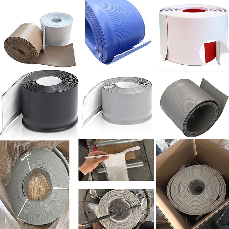 Moulding 6" 1/8" Co-extruded Process Resists Scuffs Scratches Adhesive Back Wall Base