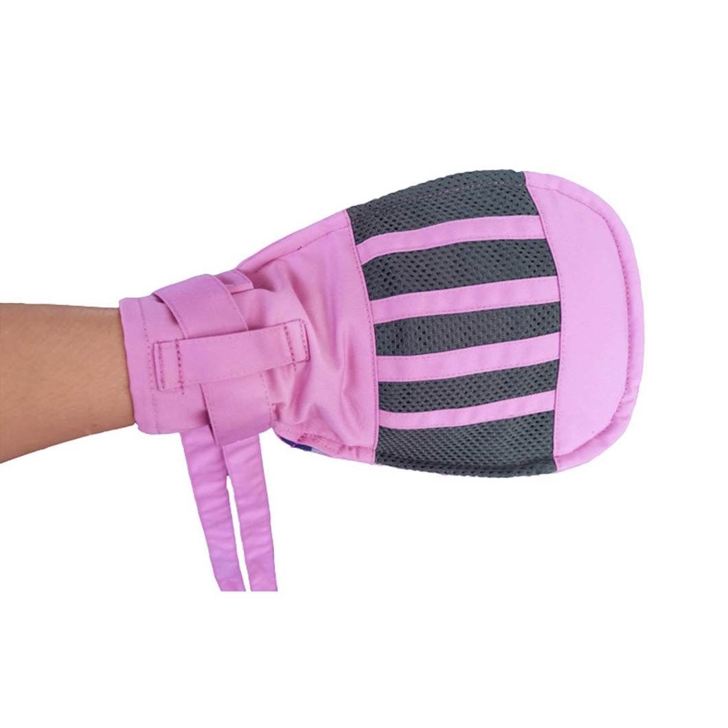 Soft Mitten Restraint Elderly Anti Scratch Lightweight Medical Mittens For Adults