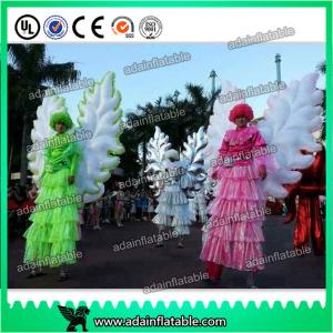 Quality Beautiful Festival Holiday Event Parade Walking Inflatable Wing Costume Customized wholesale