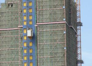 Quality Single Cage 60m / min 2000 Kg Construction Man Lift wholesale