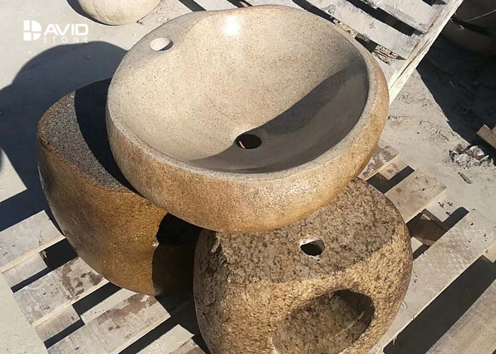 Free Standing Marble Bathroom Sink Wash Basin Custom Many Shapes And Size