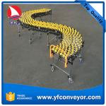 Flexible Expandable Gravity Plastic Skate Wheel Conveyor