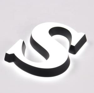 Quality 3D Acrylic double-sided luminous led letter indoor and outdoor shops and cafes wholesale