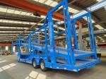 Hydraulic Deck Car Carrier Semi Vehicle Transport Truck Trailer