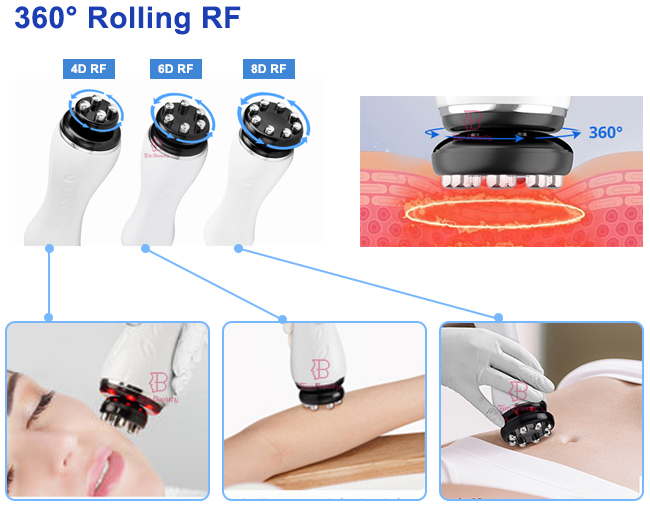 Therapy Machine Sport Massagers Rollers Body Contouring Rf Beauty Device For Lifting Tighten Skin Radio