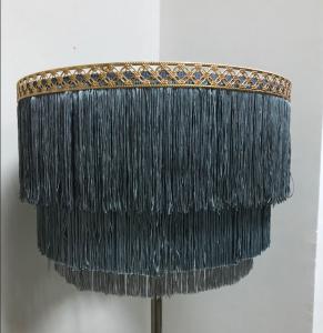 Quality 3 Tier Vintage Tassel Fringe Lampshade E27 Antique Fringe Lamp wholesale