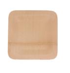 Organic Degradable Disposable Bamboo Plates 9 Inch For Party