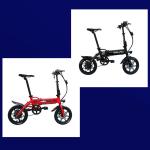 14 Inch Mini Portable Electric Bike Ergonomics Grips Foldable Pedal