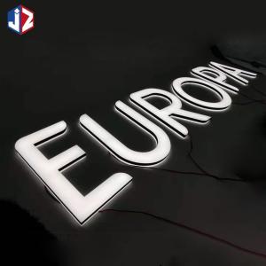 Quality Corrosion Resistance 3D Acrylic Letters Illuminated Channel Letter Signs wholesale