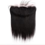 Swiss Human Hair Lace Frontal 13x4 Virgin Thin Transparent Closure Pre Plucked