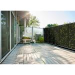Garden Chain Link Aluminum Privacy Fence Slats Artistic 6ft Height