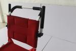 Aluminum Alloy 120kg Fold Up Motorized Electric Wheelchair Foldable Lightweight