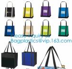 Nonwoven fabric Grocery Tote, Reinforced Handle Heavy Duty Large Shopping,