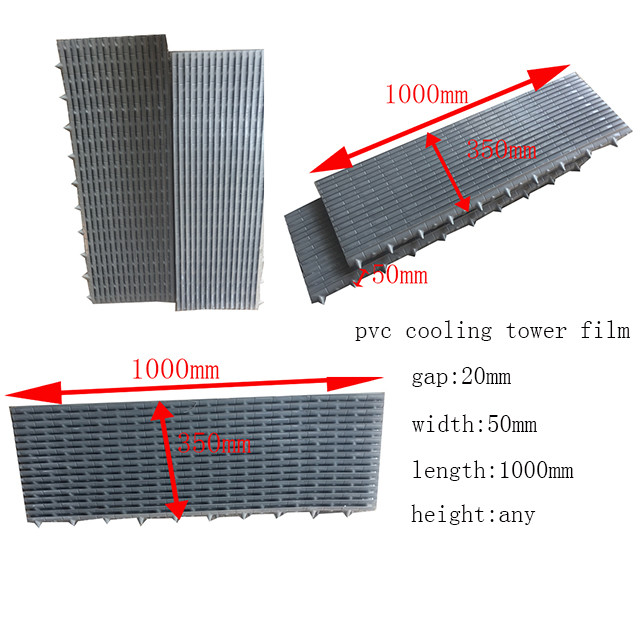 PVC Fill Cooling Tower 50mm Cellular Cooling Tower Drift Eliminators Suppliers 2