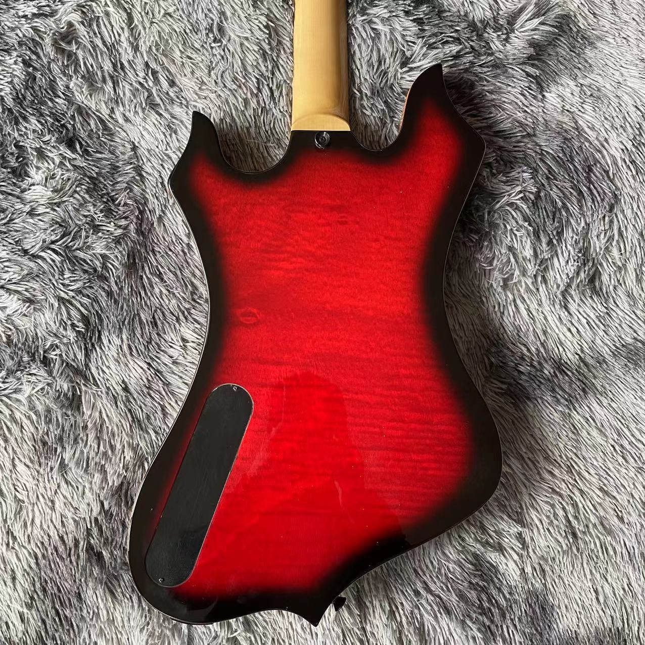 Custom Grand Wylde Audio Nomad Electric Guitar, Quilted Maple Veneer, Ebony Fretboard, Redrum Vortex
