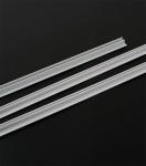 Decorative PVC Wall Trim Strip Profile Grey