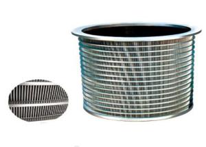 Quality 380v Screening Purification Equipment Parts Pressure Screen Basket SS316 Mateiral wholesale