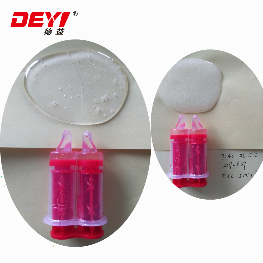 Transportation 5 Minutes Curing Transparent Epoxy Resin AB Adhesive