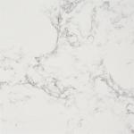 3200*1600 Carrara Quartz Stone Kitchen Island Chalky Veins Embedded