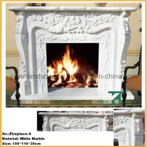 Quality European Style White Fireplace Mantel wholesale