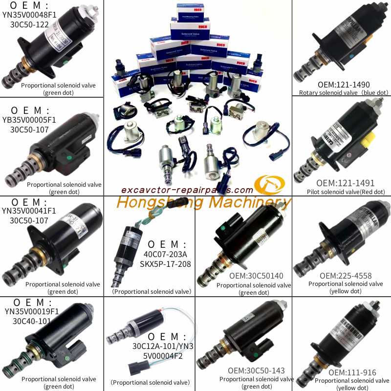 Volvo Excavator Solenoid Valve EC140 EC210 Proportional SKX5P-17-209