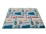 Microfiber Fast Drying Dishes Mat 40x45cm 100 Polyester