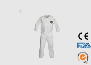Quality Microporous Disposable Work Overalls , Durable Disposable Boiler Suits wholesale