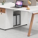 Wooden 2 4 6 Seat Cubicles Desk Workstation Office Furniture Modular Office Desk