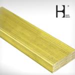 SGS Brass Square Bar Stock , Wearproof Solid Brass Bar for furniture
