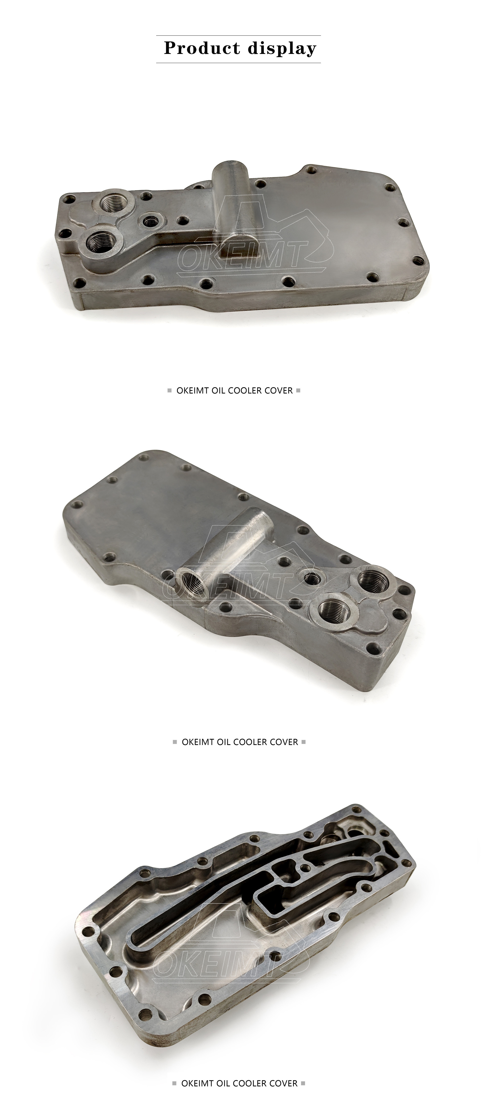 6D107 PC200-8 Cummins Engine Oil Cooler 3979393 With Long Lifetime