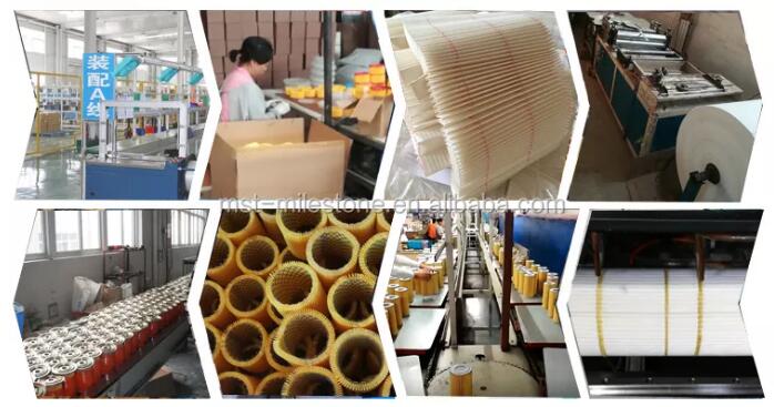 Construction Machinery Parts Oil Filter KS209-1 4183853 P550422 LF3642 For Excavator SK120 SH75 ZX120 R180